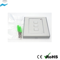 Interruptor de pared de 2/3 vías con código variable de 433mhz, interruptor con control remoto de código variable