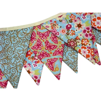 Tissu Polyester String Drapeau Événement Affichage Joyeux Anniversaire Bunting Fanion Drapeau Bannière