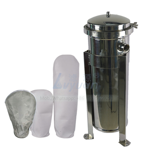Carcasa de Filtro de Agua de Acero Inoxidable SUS304 316L para Tratamiento de Agua y Aceite, con 5 Bolsas de Filtro de PP/PE de 7x32 Pulgadas y Elemento Filtrante de 20 Micras - Product Image 4