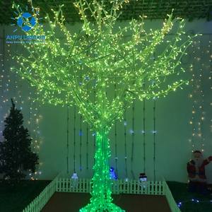 Anpu Lighting - Luz LED Cálida Blanca con Diseño de Árbol, IP65 Impermeable, CRI90, Decoración para Jardín y Festivales al Aire Libre, para <span class=keywords><strong>Navidad</strong></span> y Halloween - Product Image 6