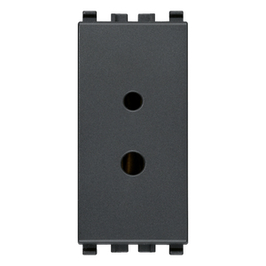 เต้ารับโพลาไรซ์ 2P 6A 24V SELV สีเทา 4.1x2.8x5.3 ซม. - Product Image 1