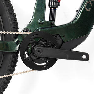 EM19 Carbon Fiber Body 29 (27.5) 16" / 18" <b>Tires</b> Bafang Mid M820 36V250W Electric-Assist <b>Bicycle</b> - Product Image 5