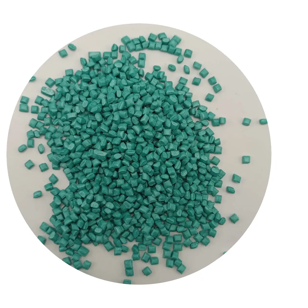 2024 mélange maître turquoise en plastique polymère domestique bien dispersé