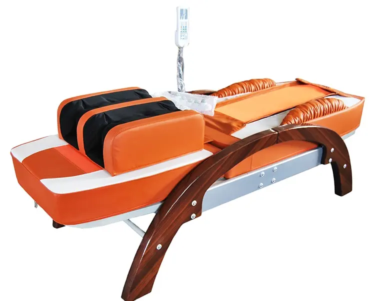 Hot Selling Roller Thermal Jade bed roller for whole back and Air bag squeezing for leg Electric Massage Table