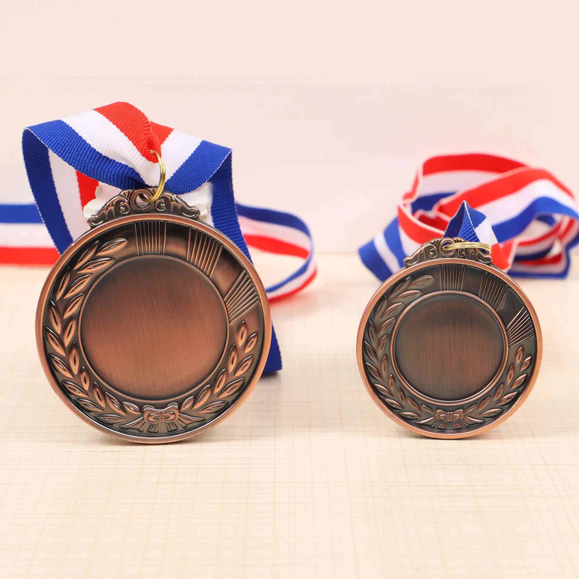 Nieuwe Blanco Marathon Creatieve Herdenkingsmedaille Groothandel Spellen Goudfolie Metalen Medaille Op Maat