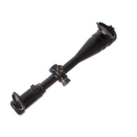 Lunette de visée BANGBANG réglable en aluminium multi-couches 6-24x50AOL longue portée avec point rouge optique pour la chasse et l'observation tactique