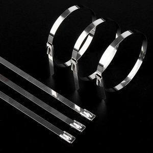 Brida de <span class=keywords><strong>cable</strong></span> de acero inoxidable con revestimiento epoxi autoblocante 4.6X150mm Brida de <span class=keywords><strong>cable</strong></span> - Product Image 6