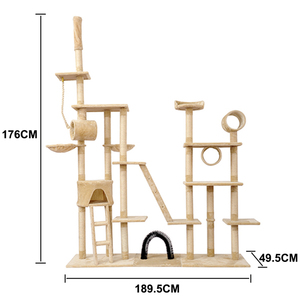 منازل أصلية للقطط من شركة أصلية فاخرة وكبيرة الحجم من هوبيت للقطط متعددة المقاسات - Product Image 2
