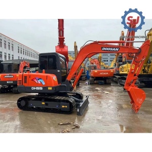 Hot Selling Korea Original Used Doosan DH55 5.5t Ton Mini Construction Excavator for <b>Small</b> Construction with Factory Price - Product Image 4