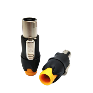 Usper <span class=keywords><strong>Speakon</strong></span> NL4Fx OEM аудио усилитель мощности Акустический кабель Разъемы заводской металлический 4-полюсный штекер с 4 P штырями - Product Image 2