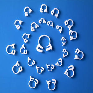 Clips <span class=keywords><strong>de</strong></span> Fijación para Mangueras <span class=keywords><strong>de</strong></span> Riego <span class=keywords><strong>de</strong></span> Jardín, Métricos, DN16 DN17 DN20 DN25, <span class=keywords><strong>Abrazaderas</strong></span> <span class=keywords><strong>de</strong></span> Plástico Blancas Yongsheng - Product Image 1