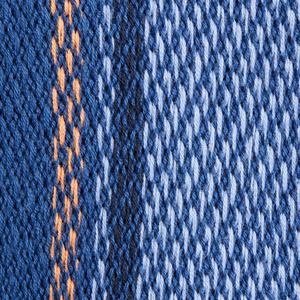 2025 Nueva Sudadera con capucha azul para mujer patrón de tinte de hilo manga larga Casual tejido ecológico lavado ácido personalizado al por mayor - Product Image 2