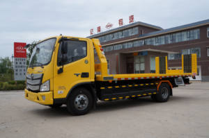 Camions de dépannage à plateau Foton – Vente directe usine Chine – Camion de récupération et de <span class=keywords><strong>remorquage</strong></span> avec élévateur de roues hydraulique - Product Image 4