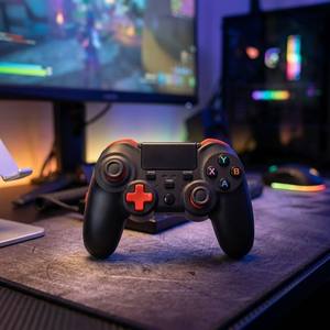 Control Inalámbrico para PS4 Pro Slim y PC, con Botones Traseros Programables, Macro Gamepad con Doble Vibración y Sensor de Movimiento de 6 Ejes - Product Image 5