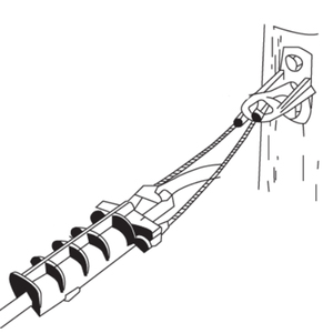 La abrazadera <span class=keywords><strong>de</strong></span> tensión PAL se utiliza para anclar y apretar cables aéreos <span class=keywords><strong>de</strong></span> bajo voltaje con mensajero neutro aislado - Product Image 3