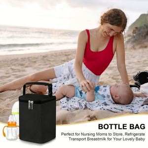 Breastmilk & Baby Bottle Cooler Bags Eco-Friendly Polyester Insulated for Nursing Moms Daycare Travel - Product Image 6