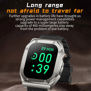 Z79 Max Smartwatch người đàn ông IP68 không thấm nước lớn 460mAh pin la bàn SOS GPS lịch chức năng vuông <span class=keywords><strong>Android</strong></span> Smartwatch - Product Image 6