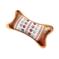 Venta caliente de fábrica al por mayor personalizado calefacción cuello turmalina cama Jade masaje fotón terapia de luz roja almohada