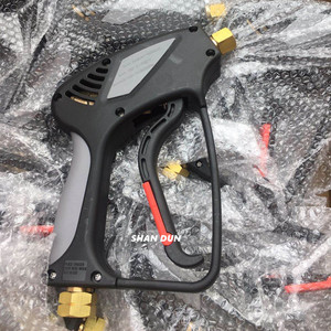 5000psi áp lực cao xe máy giặt máy bay phản lực nước phun kích hoạt Súng 345bar làm sạch rửa súng 3/8 nữ M22 đầu vào - Product Image 5