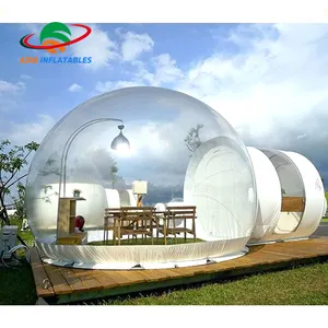 Neue stil outdoor-camping-zelt-blase Aufblasbare iglu-zelt Aufblasbare luftkuppelzelt für camping