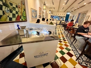 <span class=keywords><strong>Machine</strong></span> à gelato multifonctionnelle commerciale tout-en-un NSF New Gelato 110V, <span class=keywords><strong>machine</strong></span> à glace automatique italienne, yaourt, lait, noix, fruits - Product Image 6