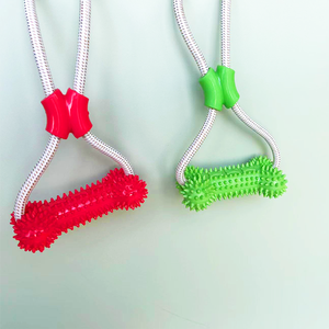 Nuevo diseño interactivo divertido juguetes para masticar mascotas con ventosa Limpieza de dientes de perro masticar huesos de perro juguetes para mascotas perros - Product Image 3