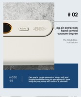 Machine de scellage sous vide en plastique automatique puissante aspiration électrique portative pour l'utilisation extérieure de garage de voiture de RV de ménage de cuisine