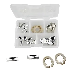 Zogear Dental Equipment 32pcs bande a matrice dentale autoclavabili/Kit sistema a matrice sezionale