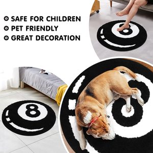 <span class=keywords><strong>Tapis</strong></span> tufté 8 boules <span class=keywords><strong>Tapis</strong></span> de bain de <span class=keywords><strong>billard</strong></span> <span class=keywords><strong>Tapis</strong></span> de jeu amusant pour bébé pour chambre à coucher Petit <span class=keywords><strong>tapis</strong></span> de sol antidérapant <span class=keywords><strong>Tapis</strong></span> circulaire lavable en machine - Product Image 4