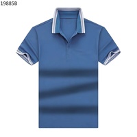 Desain Polo Model Baru Cetak Fashion Premium Bernapas Nyaman Grosir Bisnis Polo Pria Anti Kusut Polo Laris Manis