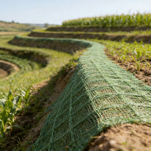 Tappeto di Rinforzo <span class=keywords><strong>per</strong></span> Erba Sintetica (TRM) <span class=keywords><strong>per</strong></span> Progetti di Conservazione del Suolo e dell'Acqua a Lungo Termine e Progetti di Inverdimento - Product Image 1