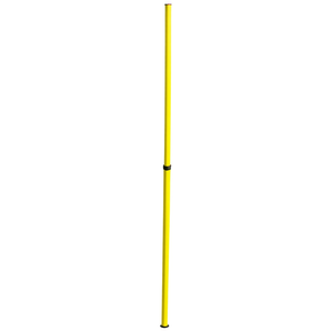Telescopic PVC Pole 170cm 32mm Yellow Agility Training Equipment - Product Image 2