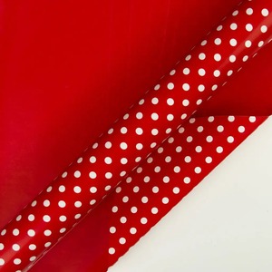 Custom Eco-Friendly Recyclable <b>Red</b> Polka Dot Coated <b>Paper</b> Roll Double-Sided Waterproof Art <b>Paper</b> for Gift Craft Packaging - Product Image 2