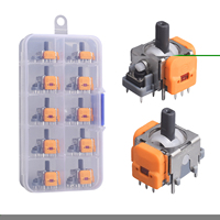 Kit de réparation de contrôleur PS5 professionnel Joystick à effet Hall pour contrôleur PS5 avec outils de remplacement de pouce de bâton analogique 3D