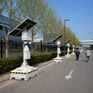 Torre de Iluminación Móvil Solar con Panel Monocristalino de 490W y Controlador MPPT de 40A - Product Image 3