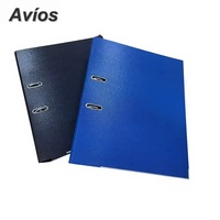Carpeta de Archivo con Clip de Resorte Metálico, Carpeta de Archivo de Tapa Dura PP A4, Carpeta de Archivo con Impresión Personalizada para Oficina, Portadocumentos