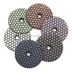 Almohadillas de pulido en seco de diamante de granito de 4 pulgadas personalizadas al por mayor herramientas de procesamiento de piedra - Product Image 1