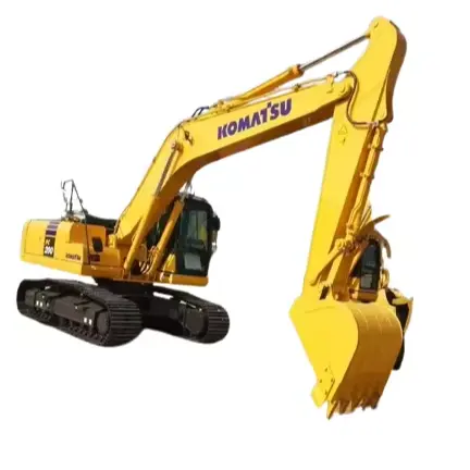 Máquina escavadeira komatsu pc200 usada para venda escavadeira usada komatsu 200 210 220 em bom estado