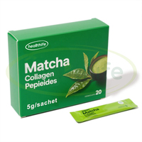 Pulver Matcha Japon Poudre de Matcha de thé vert de qualité cérémonielle avec collagène Poudre de collagène Matcha japonais
