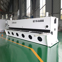 Machine de découpe à guillotine pour tôles métalliques en acier, épaisseurs 4mm, 6mm, 8mm, longueur 3200mm