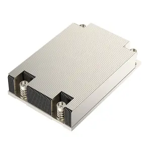 Coolserver P11 1U中央处理器冷却器散热器3热管205瓦服务器中央处理器冷却器工作站计算机冷却风扇，适用于SP3 AMD平台