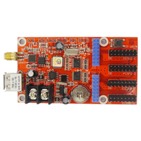 Sistema de Control LED, Nuevo Controlador de Pantalla LED HD de un Solo Color con Wi-Fi, Densidad de Píxeles P10, Escala de Grises de 65536, Uso en Interiores/Exteriores