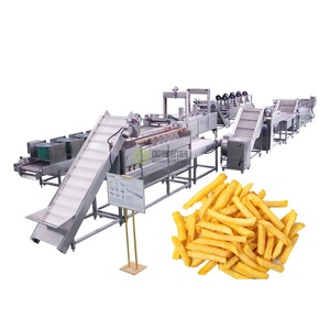 Línea de Producción de Papas Fritas Automática de Alto Rendimiento, Máquina de Producción de Papas Fritas Francesas, Línea de Producción de Snacks Fritos - Product Image 1