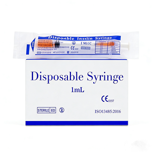 Seringue à <span class=keywords><strong>Aiguille</strong></span> en Promotion <span class=keywords><strong>31G</strong></span> 1cc 5/16 pouces 8mm, Utilisable pour Animaux, <span class=keywords><strong>Aiguille</strong></span> pour Flacon de 1ml, Calibre 31, 8mm - Product Image 2
