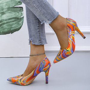 Sandales à Talons Aiguilles Confortables pour Femmes en Vente Chaude, Chaussures Habillées à Talons Hauts en Grandes Tailles Vente en Gros - Product Image 2