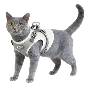 <span class=keywords><strong>Harness</strong></span> Kucing Terbaik yang Dapat Disesuaikan, <span class=keywords><strong>Harness</strong></span> Hewan Peliharaan Anti Lepas untuk Anjing dan Kucing - Product Image 1