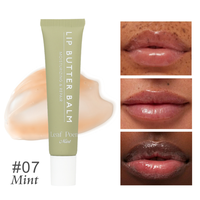 Rouge à lèvres liquide végétalien biologique à marque privée OEM avec baume à lèvres personnalisable au beurre et aux peptides
