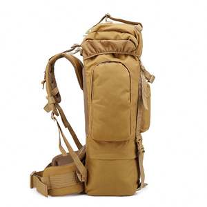 Sac de randonnée de sport de plein air 65L Sac à dos tactique ultra-grand capacité Molle Multifonctionnel Camouflage Imperméable - Product Image 6