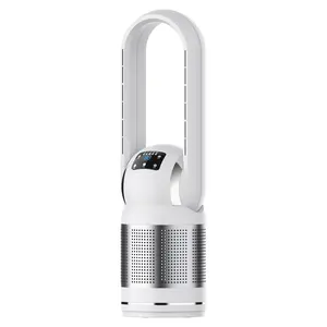Ventilador de refrigeración portátil sin aspas, purificador de aire plegable para el hogar, 32 pulgadas, nuevo diseño