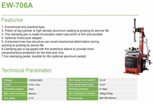 Machine de changeur de pneus à <span class=keywords><strong>prix</strong></span> d'usine ECO et équilibreur Combo automatique de machine et équilibreur de pneus - Product Image 2